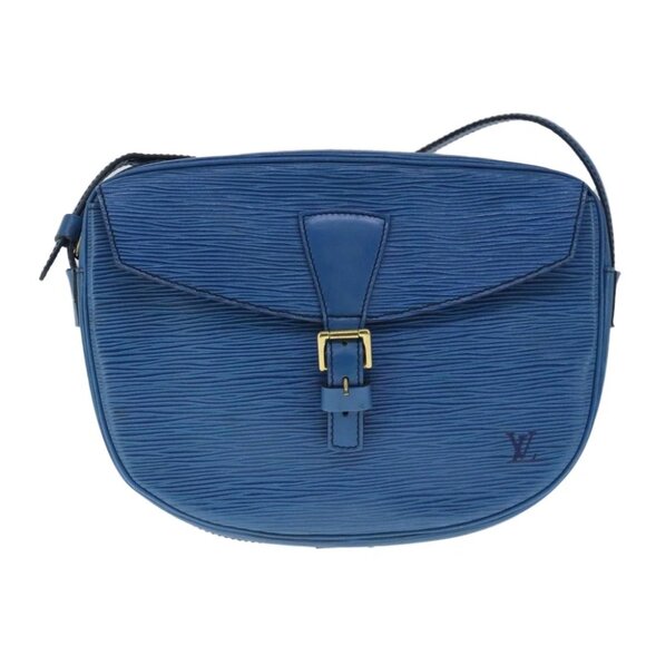 LOUIS VUITTON Epi June Feuille Shoulder Bag Blue - Picture 2 of 16
